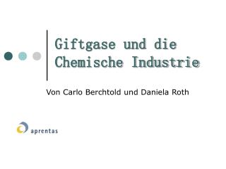 Giftgase und die Chemische Industrie