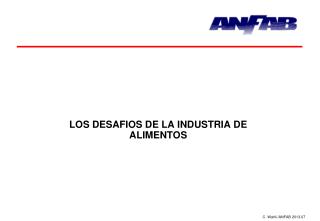 LOS DESAFIOS DE LA INDUSTRIA DE ALIMENTOS