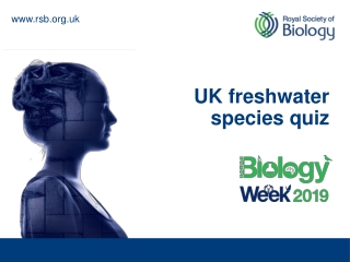 UK freshwater species quiz