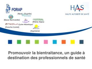 Promouvoir la bientraitance, un guide à destination des professionnels de santé