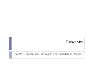 Fascism