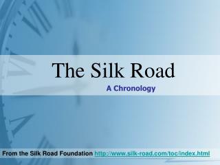 The Silk Road