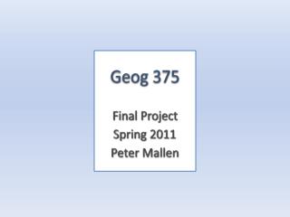 Geog 375