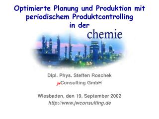 Optimierte Planung und Produktion mit periodischem Produktcontrolling in der
