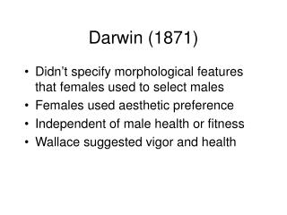 Darwin (1871)