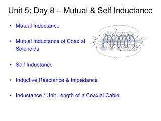 Unit 5: Day 8 – Mutual &amp; Self Inductance