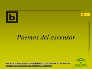 Poemas del ascensor