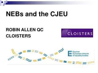 NEBs and the CJEU