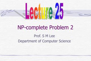 NP-complete Problem 2