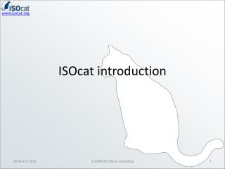 ISOcat introduction