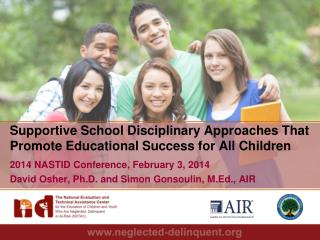 Supportive School Disciplinary Approaches That Promote Educational Success for All Children