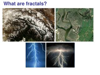 What are fractals?