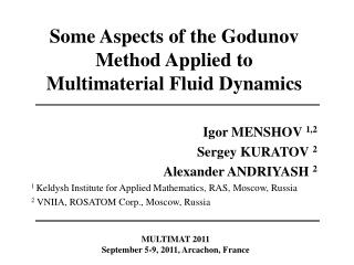 Some Aspects of the Godunov Method Applied to Multimaterial Fluid Dynamics