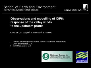 Observations and modelling of IOP6: response of the valley winds to the upstream profile