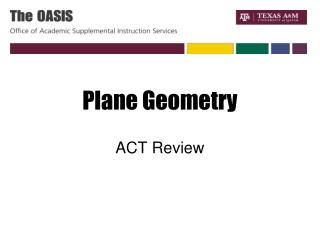 Plane Geometry