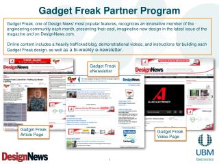 Gadget Freak Partner Program
