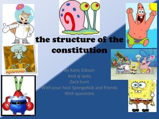 the structure of the constitution