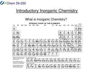 Introductory Inorganic Chemistry