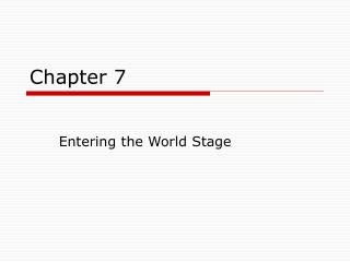 Chapter 7