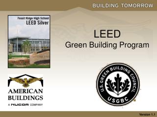 LEED Green Building Program