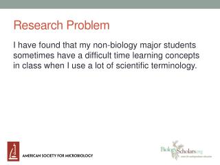 Research Problem