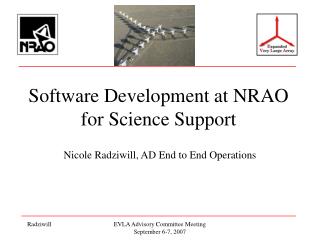 Software Development at NRAO for Science Support