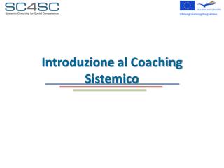 Introduzione al Coaching Sistemico