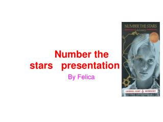 Number the stars   presentation     