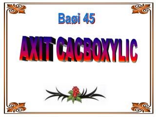 AXIT CACBOXYLIC
