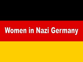 Women in Nazi Germany