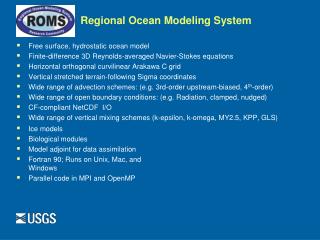 Regional Ocean Modeling System