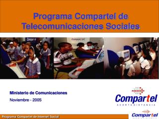 Programa Compartel de Telecomunicaciones Sociales