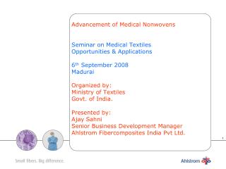 Ahlstrom overview