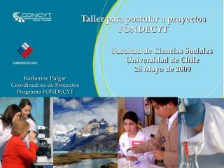 Taller para postular a proyectos FONDECYT