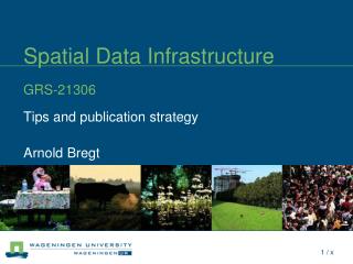 Spatial Data Infrastructure GRS-21306