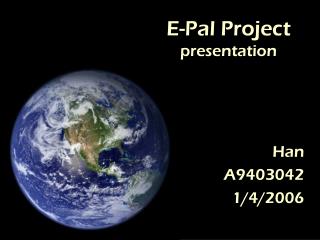 E-Pal Project presentation
