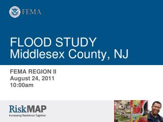 FLOOD STUDY Middlesex County, NJ