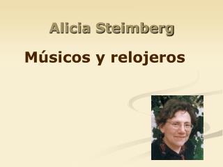 Alicia Steimberg