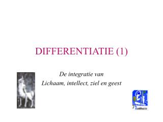 DIFFERENTIATIE (1)