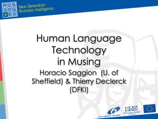 Human Language Technology in Musing