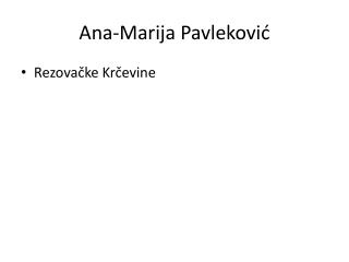 Ana-Marija Pavleković