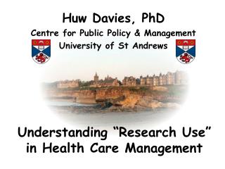 Understanding “Research Use” in Health Care Management