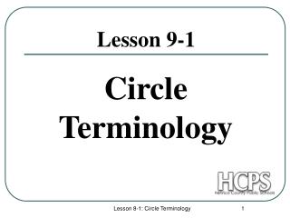 Lesson 9-1