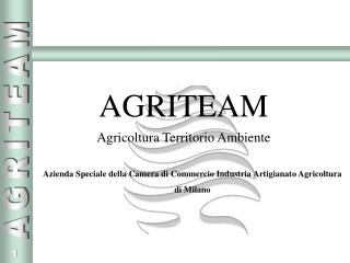 AGRITEAM Agricoltura Territorio Ambiente