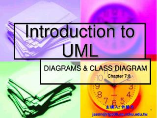 Introduction to UML