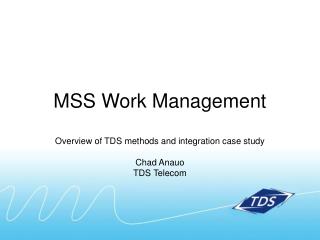 MSS Work Management