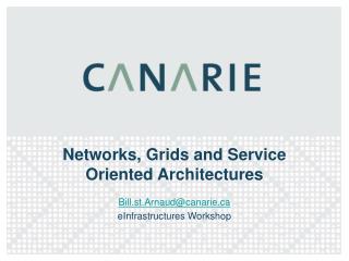 Networks, Grids and Service Oriented Architectures