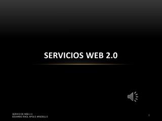 Servicios web 2.0
