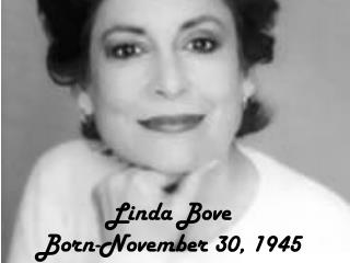 Linda Bove Born- November 30, 1945