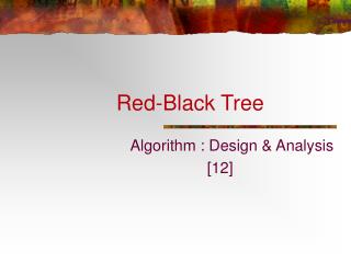 Red-Black Tree